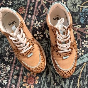 Like New Leopard Madewell Sneakers